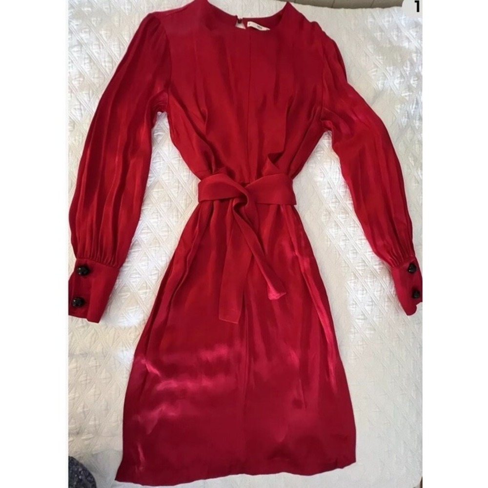 MNG, women's original dress, long sleeves, size S-M.